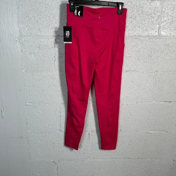 Ideology High-Waist Side-Pocket 7/8 Leggings, Fiery Pink S - Picture 2 of 6